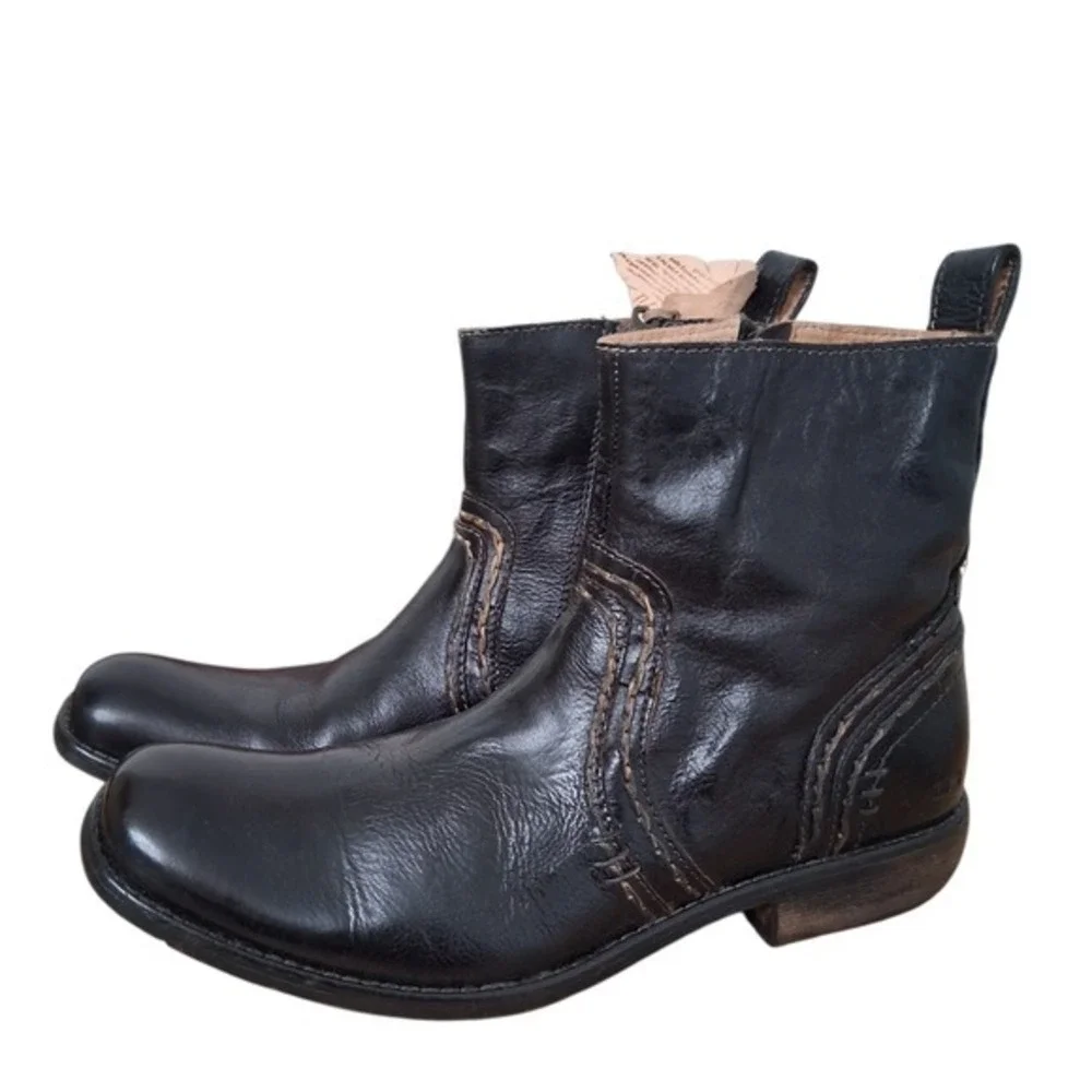 Bed Stu Distressed Leather‎ Men's size 9 Revolution Grunge Casual Western Boots